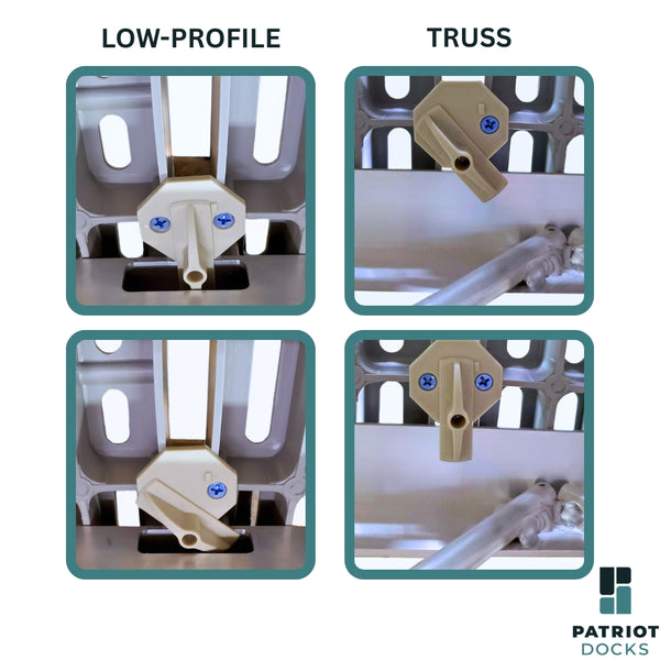 Poly Deck Locker 4-pack