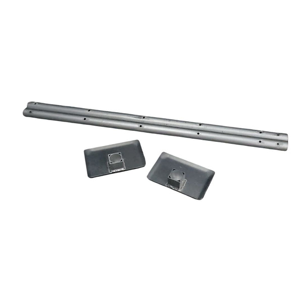 Freestanding Stair Leg Kit Components (Base, Pipe)