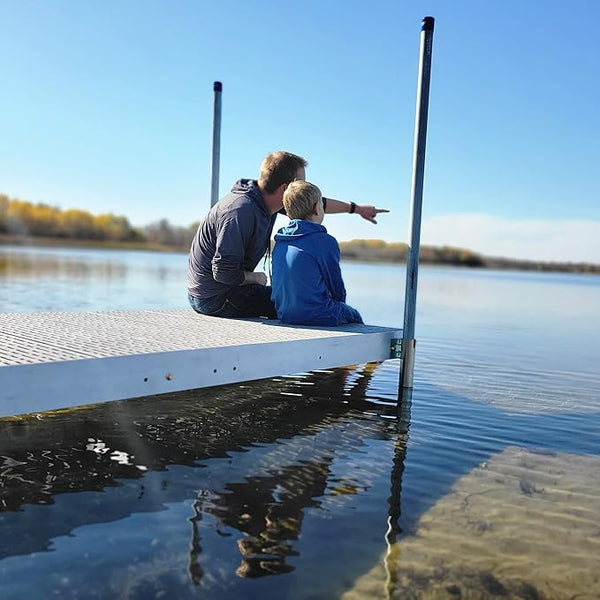 Low-Profile Stationary Dock