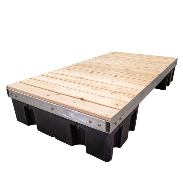 Build Your Own: Low-Profile Floating Dock Section
