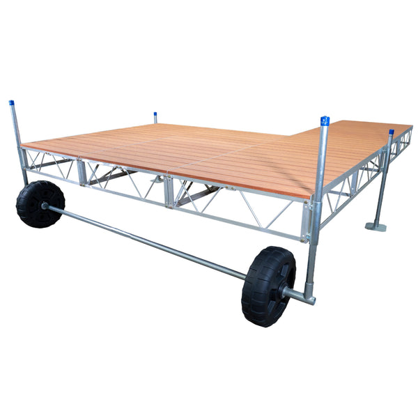 Double Patio Roll-in Pipe Dock