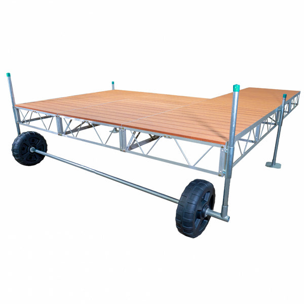 Double Patio Roll-In Pipe Dock