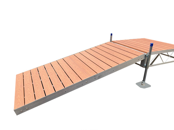 Shore Ramp Kit for Truss Style Stationary or Rolling Dock