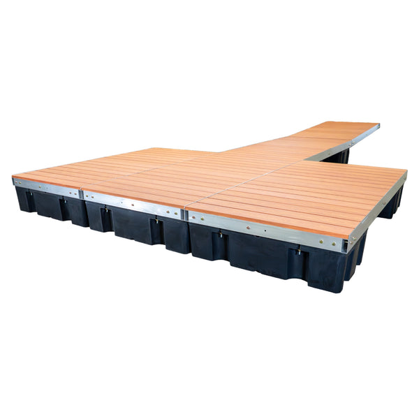 T-Shaped Low Profile Floating Dock