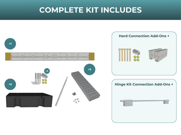 Build Your Own: Low-Profile Floating Dock Section