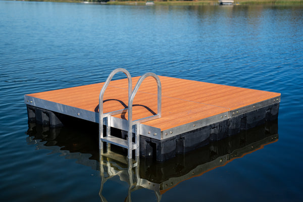 8′ x 8′ Swim Raft Floating LowPRO Dock