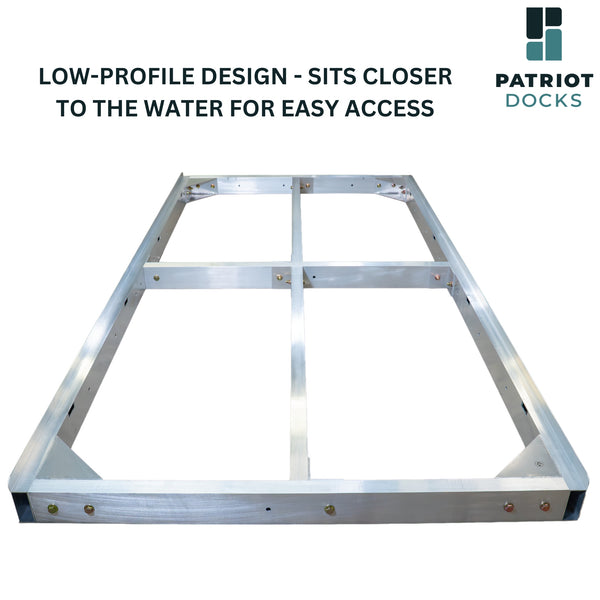 Build Your Own: Low-Profile Floating Dock Section