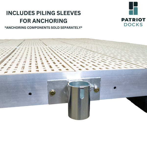 Double Patio Low Profile Floating Dock