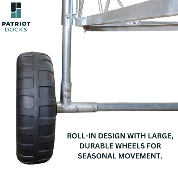 Build Your Own: Roll-In Pipe Dock Sections