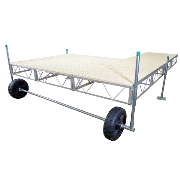 Double Patio Roll-In Pipe Dock