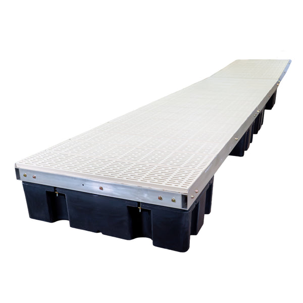Straight Low Profile Floating Dock
