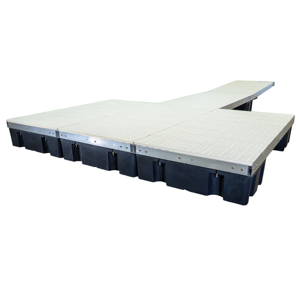 T-Shaped Low Profile Floating Dock