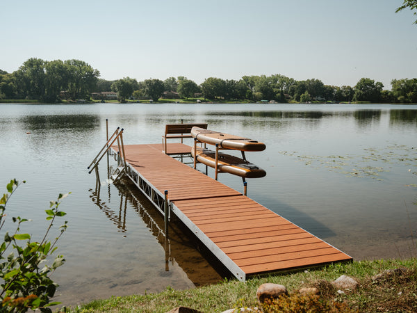 Shore Ramp Kit for Truss Style Stationary or Rolling Dock