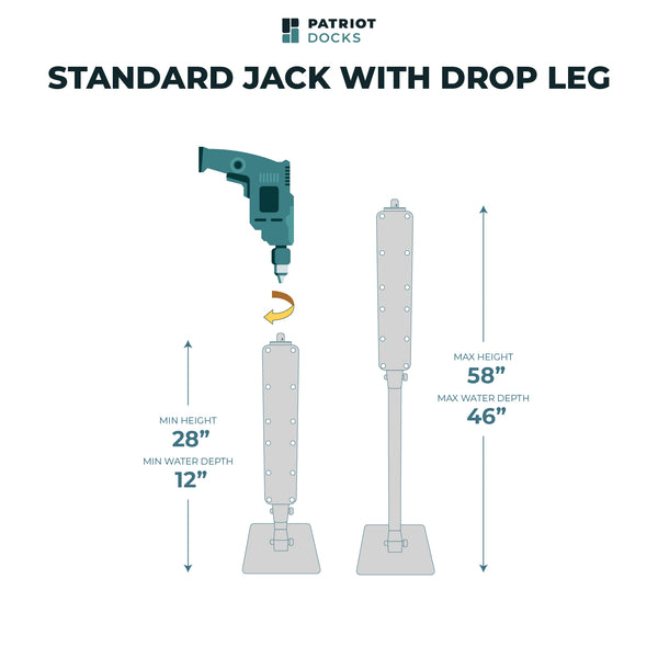 T-Shaped Stationary Jack Dock