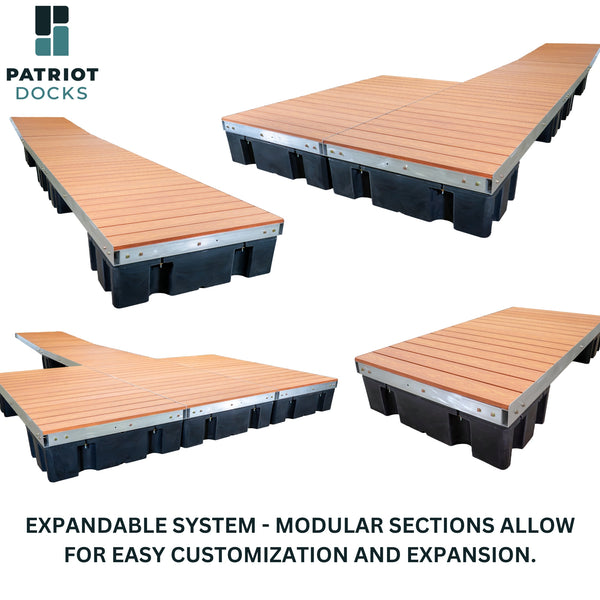 Build Your Own: Low Profile Floating Dock Section