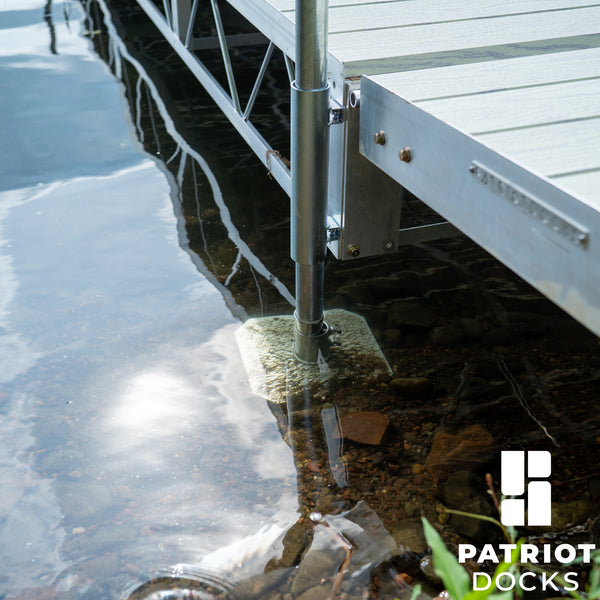 Shoreline Dock Support Pair