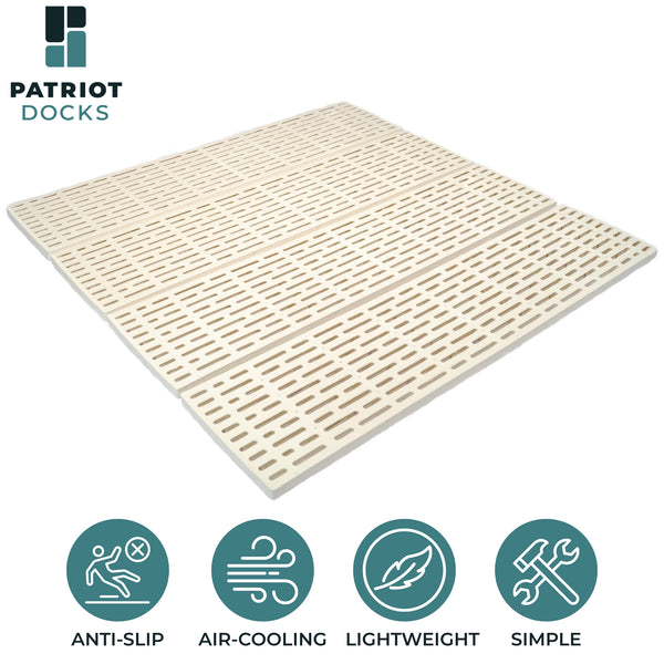 Low-Profile Stationary Dock