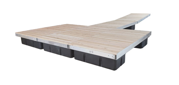 T-Shaped Low Profile Floating Dock