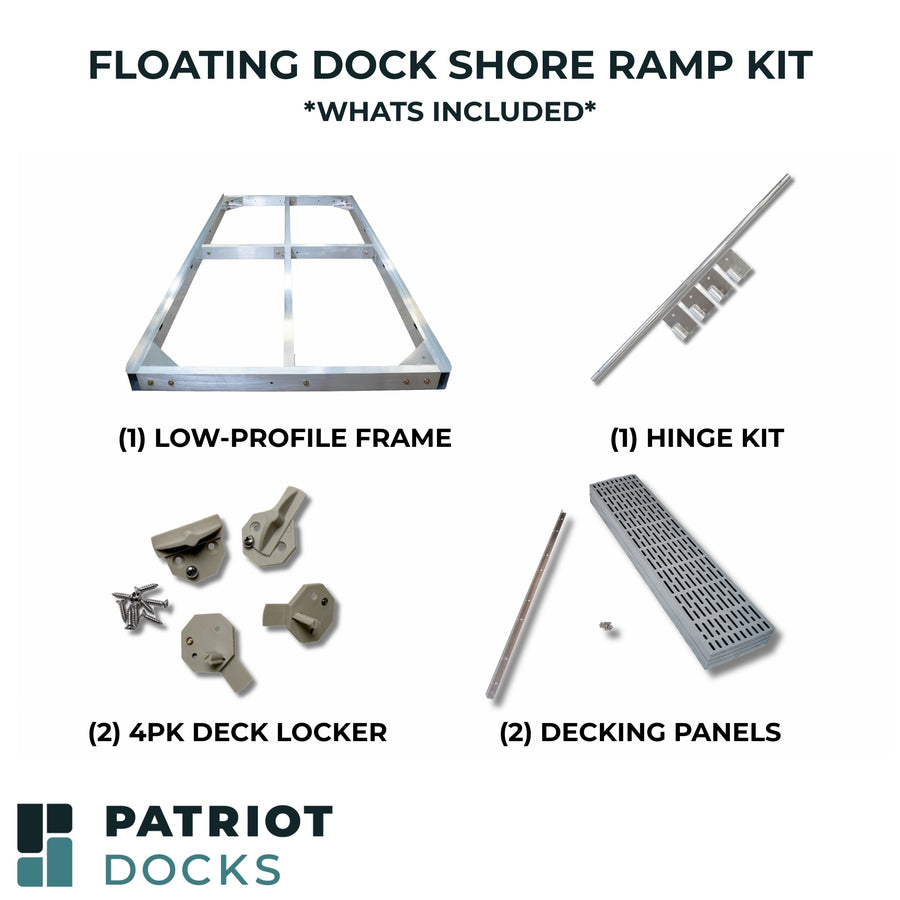 Dock Ramp | Bridge the Gap to your Dock – Patriot Docks
