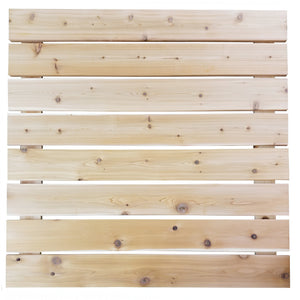 Cedar Decking Panel