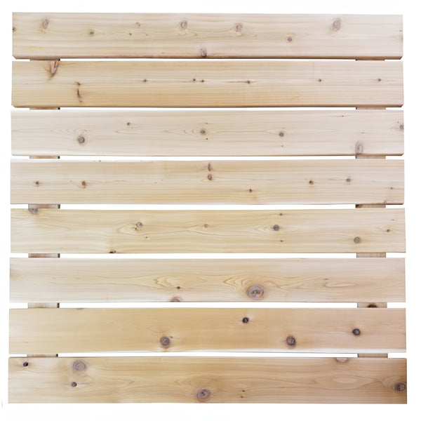 Cedar Decking Panel