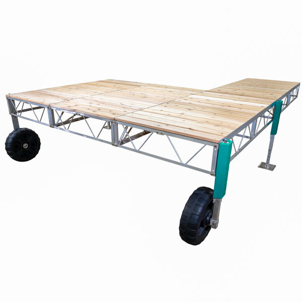 Double Patio Roll-In Jack Dock