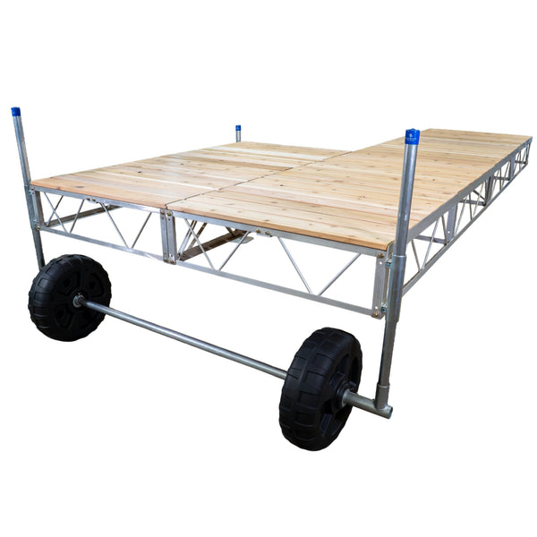 Patio Roll-in Pipe Dock