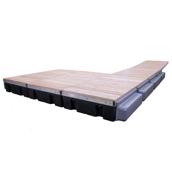 Double Patio Low Profile Premium Floating Docks