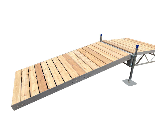 Shore Ramp Kit for Truss Style Stationary or Rolling Dock