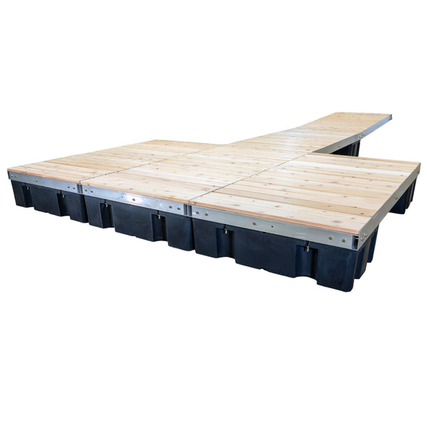 T-Shaped Low Profile Floating Dock