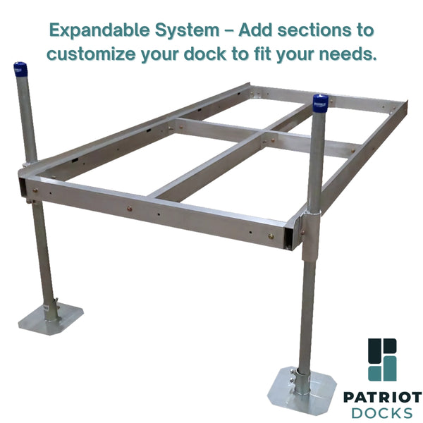 Low-Profile Stationary Dock