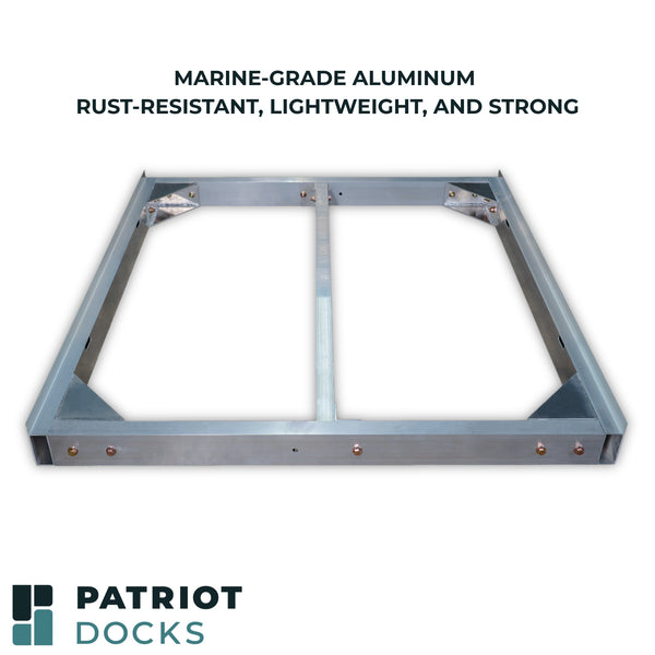 Aluminum Low-Profile Dock Frame