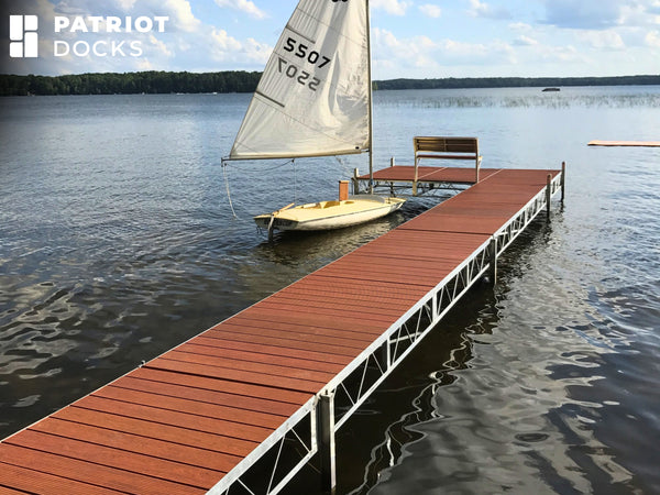 Double Patio Roll-In Jack Dock