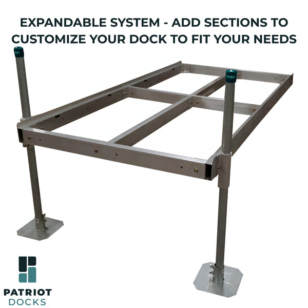 Low-Profile Stationary Dock