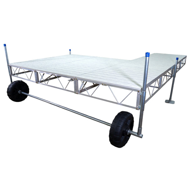 Double Patio Roll-in Pipe Dock