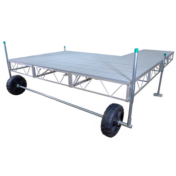 Double Patio Roll-In Pipe Dock
