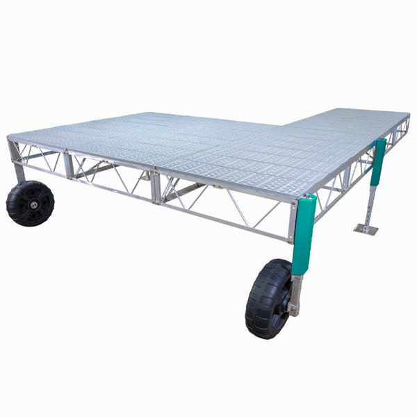 Double Patio Roll-In Jack Dock