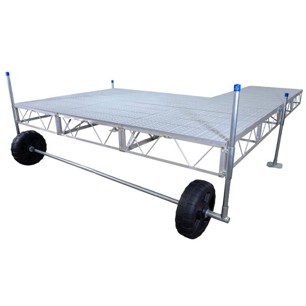 Double Patio Roll-in Pipe Dock