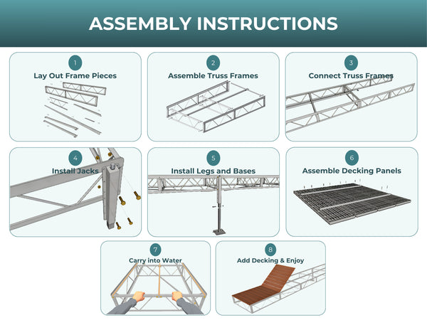 T-Shaped Stationary Jack Dock