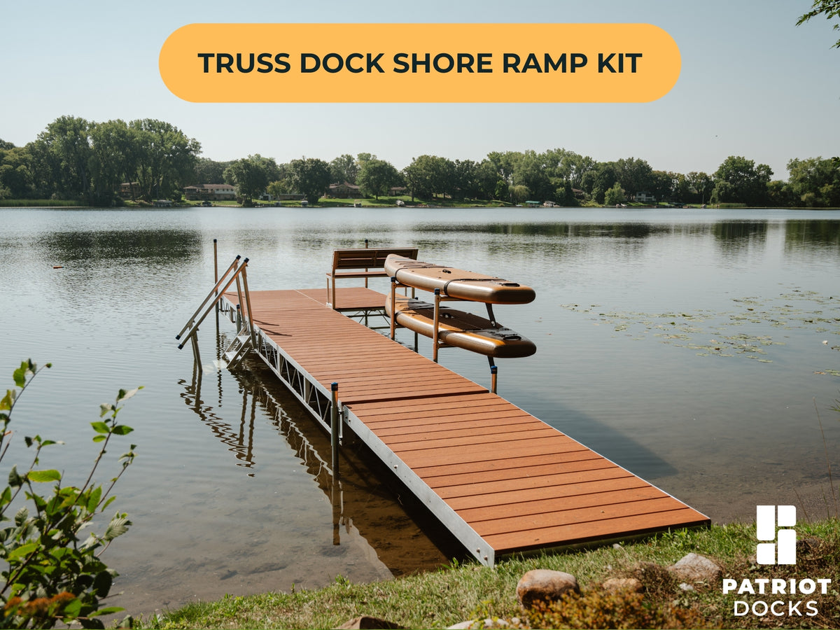 Package Ramping Dock Ramp | Bridge the Gap to your Dock – Patriot Docks