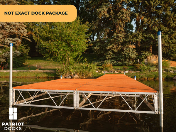 Patio Stationary Pipe Dock