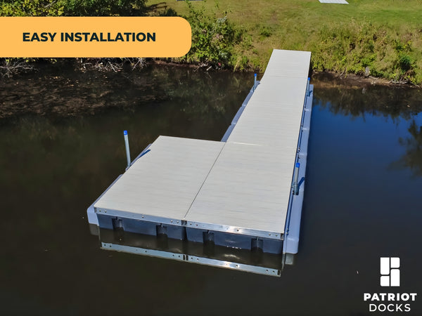 Patio Low Profile Premium Floating Docks