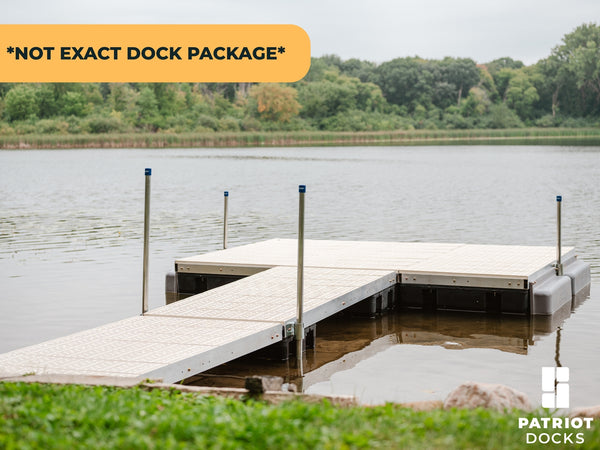 T-Shaped Low Profile Floating Dock