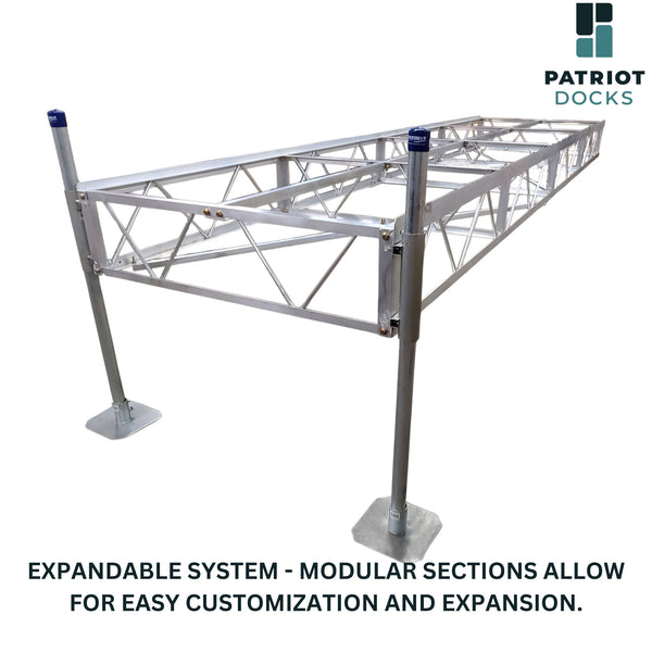 Build Your Own: Pipe Dock Sections