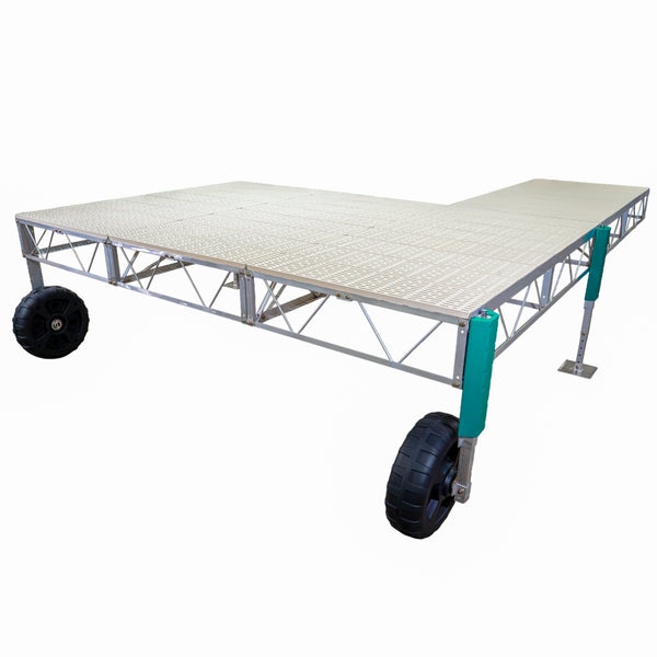 Double Patio Roll-In Jack Dock