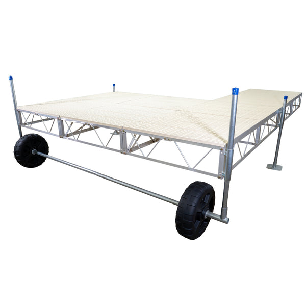 Double Patio Roll-in Pipe Dock