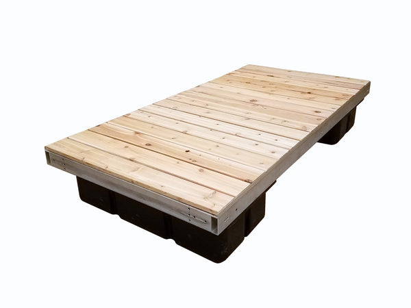 Build Your Own: Low Profile Floating Dock Section