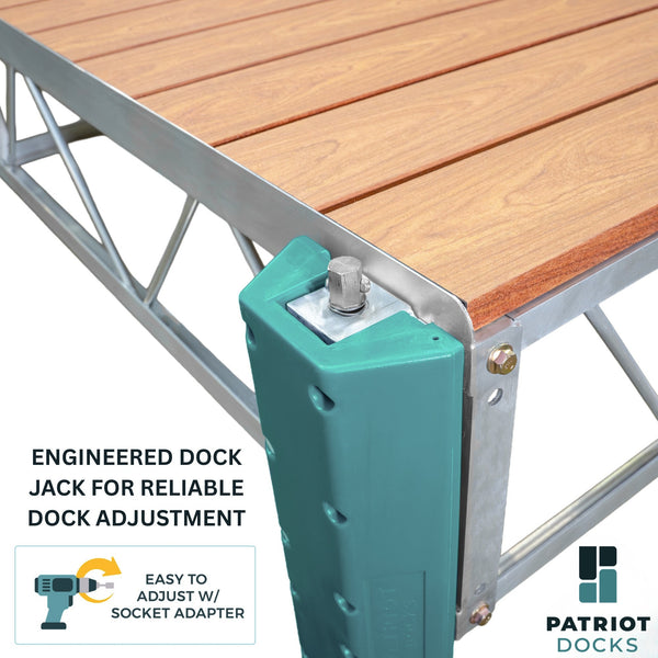 Patio Roll-In Jack Dock