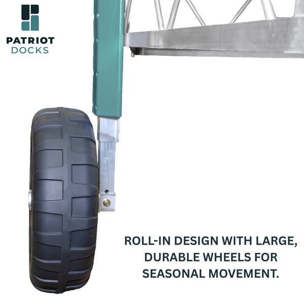 Patio Roll-In Jack Dock