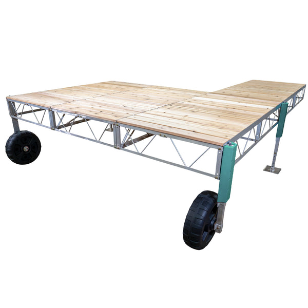 Double Patio Roll-In Jack Dock